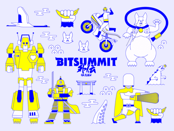 Bit Summit Gaiden Japan gamer video game　テレビゲーム　東京　グラフィックデザイン